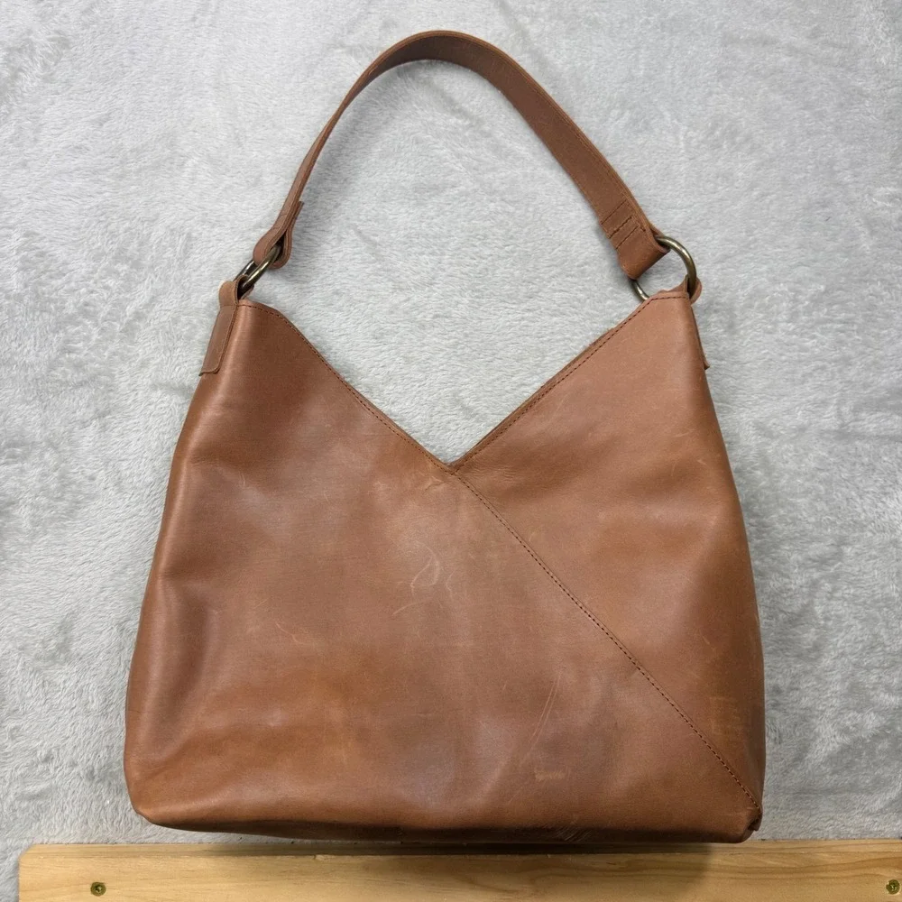 Able leather hobo